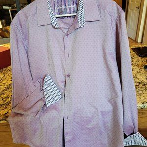 Mens Robert Graham  Long Sleeve Shirt. Size 2XL. Never Worn.